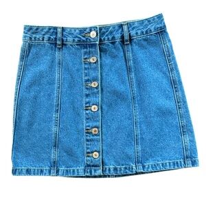 Forever 21 Light Blue Denim Skirt